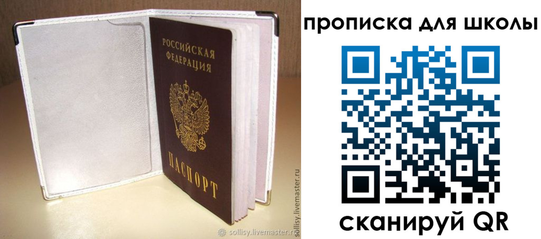 временная регистрация для школы в Лагани